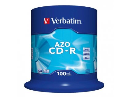 Verbatim CD-R 700 MB cake 100 ks