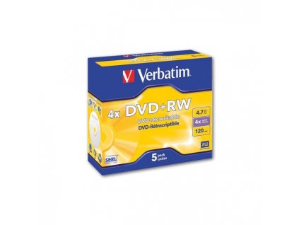 Verbatim DVD+RW 4x klasický obal