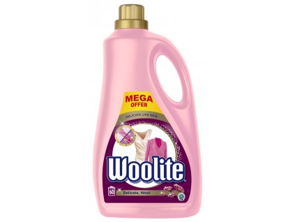 Woolite Delicate/Wool prací gél 60 praní 1x3,6 l