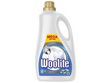 Woolite Extra white brilliance prací gél 60 praní 1x3,6 l