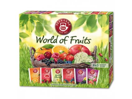 DARČEK - Kolekcia čajov TEEKANNE World of Fruits 68,75g