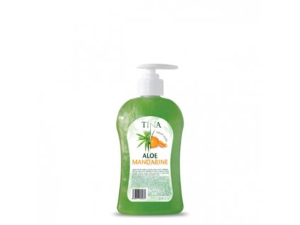 Tina tekuté mydlo s dávkovačom 500 ml - Aloe & mandarine