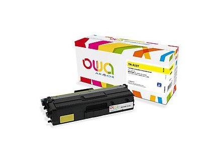 alt. toner OWA ARMOR pre BROTHER TN423Y Yellow pre HL-L8260 (4000 str.)