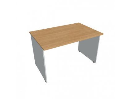 Pracovný stôl Gate, 120x75,5x80 cm, dub/sivý