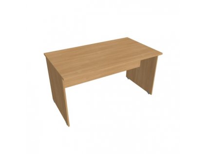 Rokovací stôl Gate, 140x75,5x80 cm, dub/dub