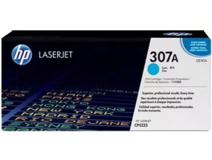 TONER HP CE741A Cyan pre LaserJet CP5220 (7300 str.)