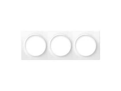 Trojrámik pre vypínače Walli - FIBARO Walli Triple Cover Plate (FG-Wx-PP-0004)