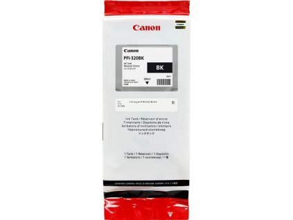 kazeta CANON PFI-320BK black iPF TM-200/205/300/305 (300 ml)