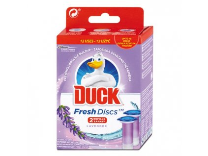 Náhrada DUCK Fresh Discs WC gél 2 x 36 ml Levanduľa