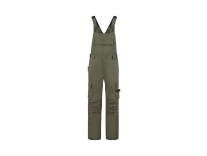 Bib & Brace Twill Cordura Pracovné nohavice s trakmi unisex (Velikost 46, Varianta army)