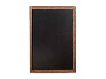 Čierna tabuľa na kriedy v drevenom ráme 47x79 cm