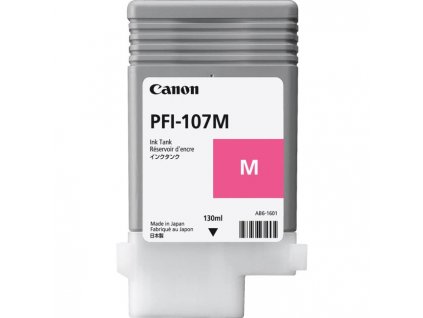 Atramentová náplň Canon PFI-107M pre iPF 670/680/685/780/785 magenta (130 ml)