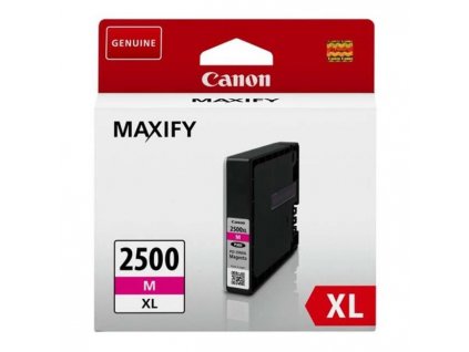 Atramentová náplň Canon PGI-2500M pre MAXIFY iB4050/MB5050/MB5350 magenta XL (1.925 str.)