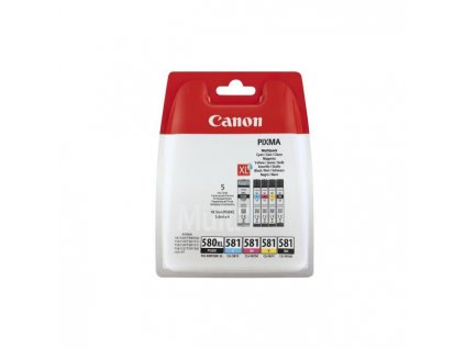 Atramentová náplň Canon CLI-581 BK/C/M/Y XXL multipack pre TS6150/TS8150/TR7550 (4*11.7 ml)