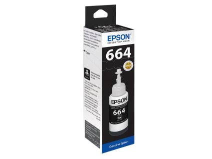 Atramentová náplň Epson C13T66414A black pre L100/L200/L300/L1300/L355/L365/L386 (4.000 str.)