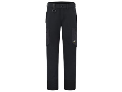 Work Trousers 4-way Stretch Pracovné nohavice unisex (Velikost 48, Varianta čierna)