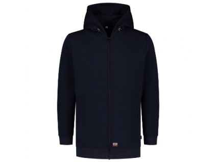 Hooded Sweat Jacket Washable 60°C Mikina unisex (Velikost XL, Varianta tmavosivý)