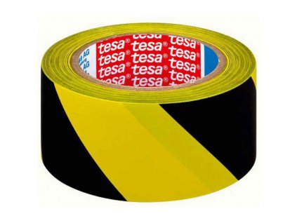 Výstražná páska TESA 50mmx33m PVC žlto čierna