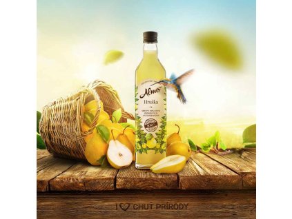 ALMO sirup HRUŠKA 50% ovocia 0,5L
