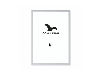 Klipsrám na plagáty (Velikost uni, Varianta strieborná)