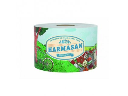 Toaletný papier 2 vrstvový HARMASAN 69m biely 1