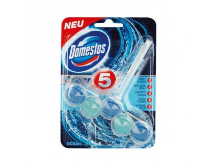 Domestos WC Power5 Oceán 55g guľôčky do WC