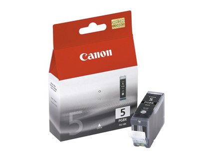 kazeta CANON PGI-5BK black iP 4200/4300/5200/5300, MP 500/530/800 (710 str.)
