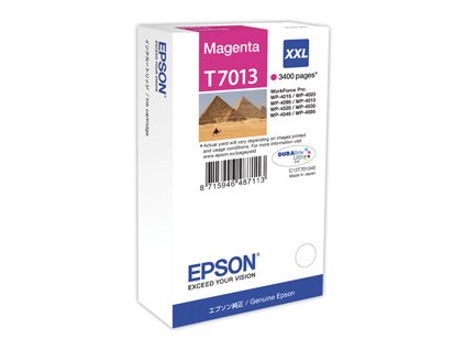 kazeta EPSON WorkForce WP4000,WP4500 magenta XXL (3400 str.)