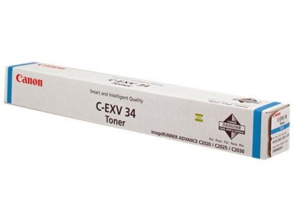 toner CANON C-EXV34 cyan iRAC2020L/iRAC2020i/iRAC2030L/iRAC2030i (19000 str.)