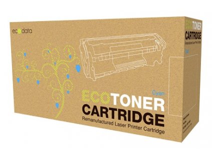 alt. toner ECODATA pre HP Q6001A / CANON CRG-707C, Cyan, (2000 str.)