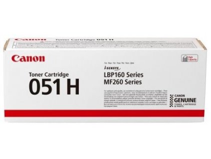 toner CANON CRG-051H black i-SENSYNS LBP162, MF264/MF267/MF269 4 (100 str.)