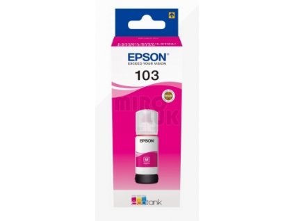 kazeta EPSON ecoTANK 103 Magenta - 65 ml (7500 str.)