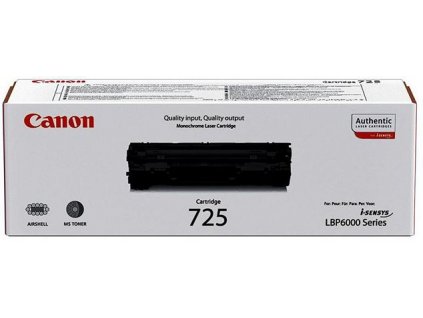 toner CANON CRG-725 black LBP 6000/6020/6030, MF 3010 (1600 str.)
