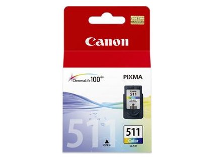 kazeta CANON CL-511C color MP240/250/260/270/490, iP 2700 (244 str.)