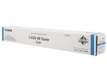 toner CANON C-EXV49C cyan iRAC3320/AC3325i/AC3330i/AC3520i/AC3525i/AC3530i (19000 str.)