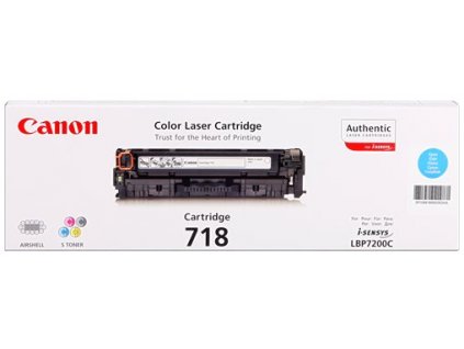 toner CANON CRG-718 cyan LBP 7200CDN, MF 8330CDN/8350CDN (2900 str.)