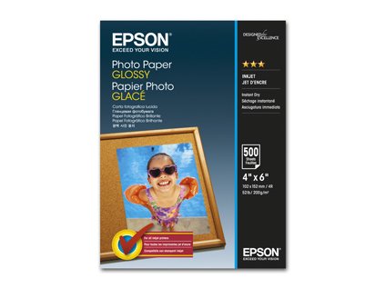 papier EPSON S042549 photo glossy 10x15, 500ks, 200g/m2
