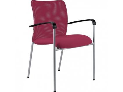Konferenčná stolička Vanity Plus, červená
