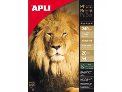 Fotopapier APLI A4 Bright, 240g, 20 hárkov