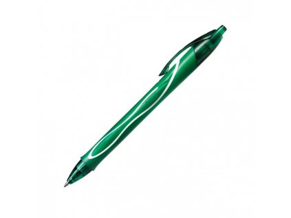 Gélové pero Bic Gelocity Quick Dry zelené