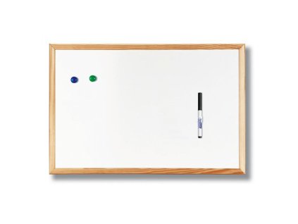 Magnetická tabuľa 60x90 cm biela