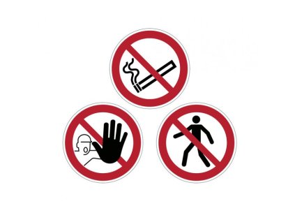 Zákazová značka na podlahu Zákaz vstupu pre chodcov