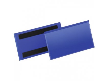 Magnetické vrecko na dokumenty 150x67mm 50ks modré