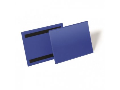 Magnetické vrecko na dokumenty 210x148mm na šírku 50ks modré