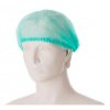 Ochranná jednorazová čiapka zelená (100 ks)