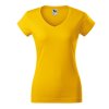 Fit V-neck Tričko dámske (Velikost XS, Varianta biela)