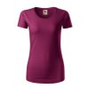 Origin (GOTS) Tričko dámske (Velikost S, Varianta fuchsiová)