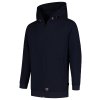 Hooded Sweat Jacket Washable 60°C Mikina unisex (Velikost XL, Varianta čierna)