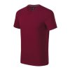 Action V-neck Tričko pánske (Velikost M, Varianta garnet)