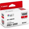 kazeta CANON PFI-1000R Red iPF PRO-1000 (80 ml)